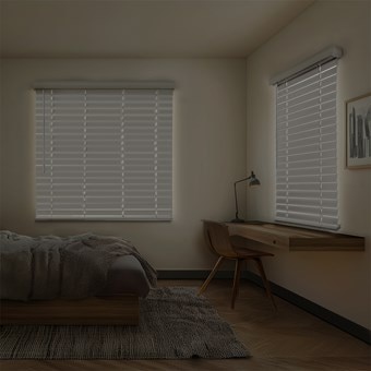 Alternate image for 2 1/2 Inch Faux Wood Blinds