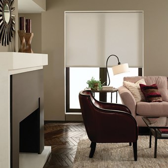 Alternate image for Motorized Light Filtering Roller Shades