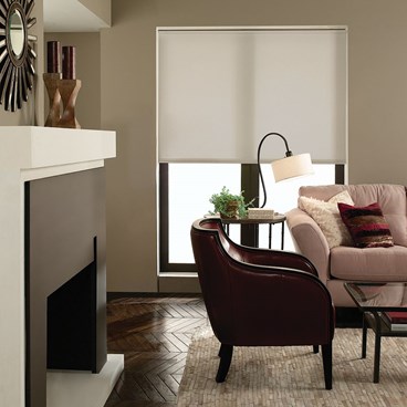 Alternate image for Motorized Light Filtering Roller Shades