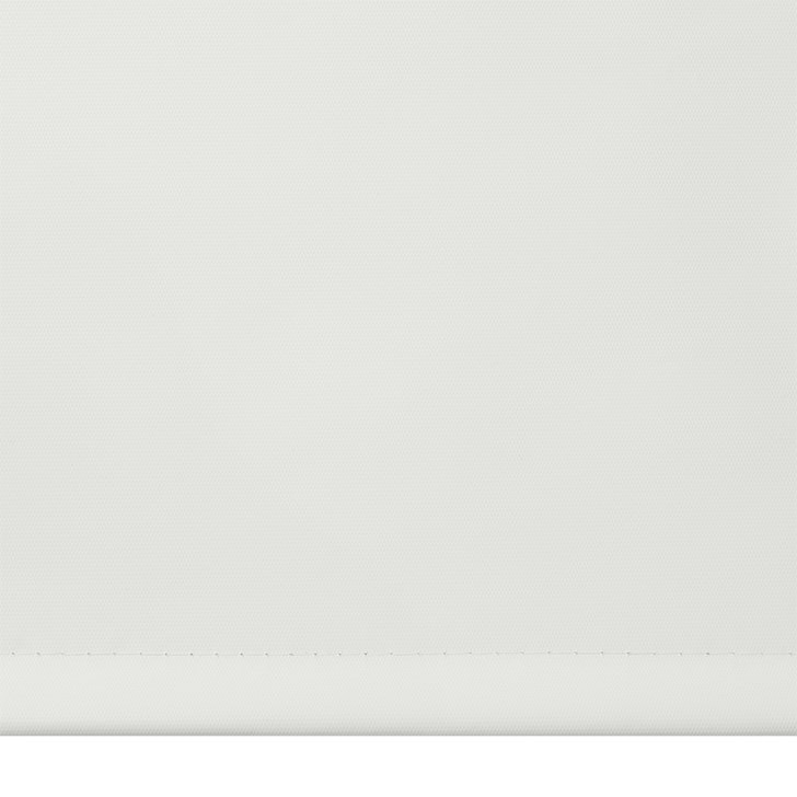 Motorized Blackout Roller Shades in the Rodeo White color.