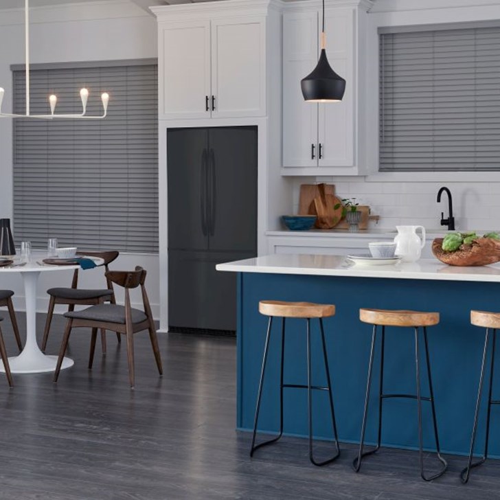 Shown in Light Gray Cordless Lift