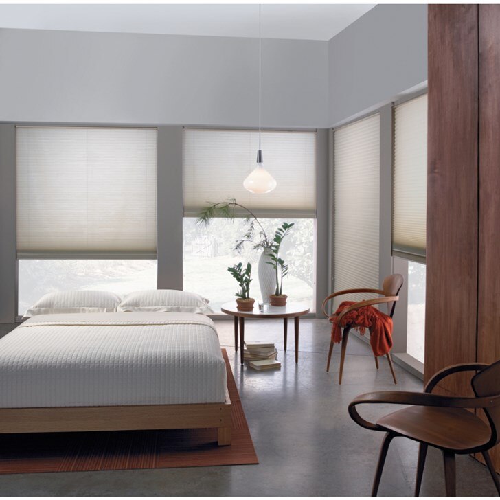 Day Night Shades offer TWO options in ONE shade. Choose light filtering or room darkening.