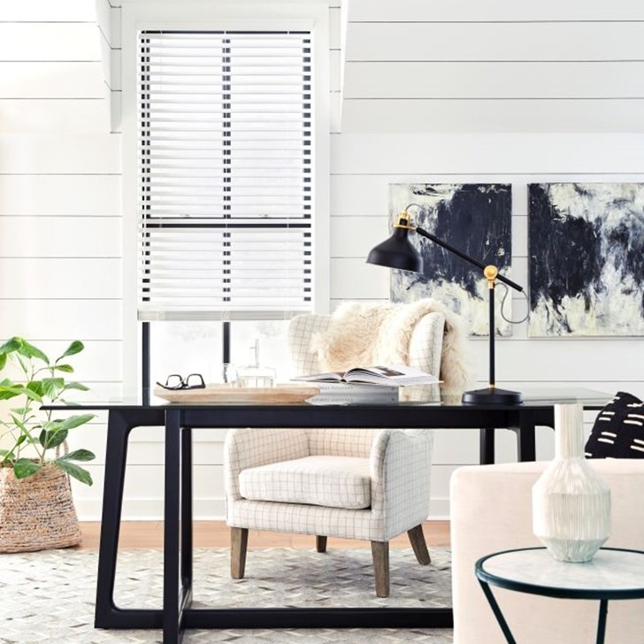 Shown in color Classic White Cordless