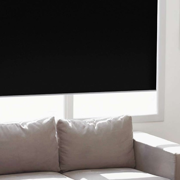 All shades come with a continuous loop clutch, allowing you to easily stop the shade in any position.  Color: Reminiscent Black RE1100