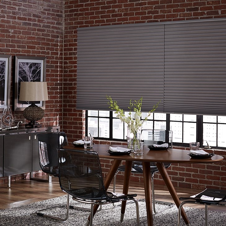 Cordless Blinds.com Blackout Cellular Shades in Grey Sky