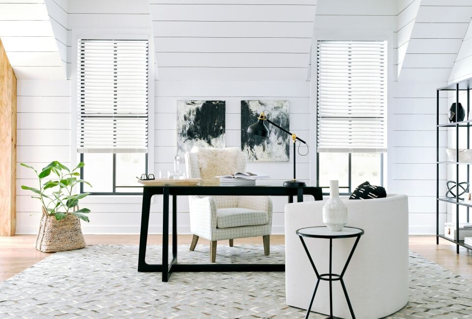 2 inch white faux sales wood blinds