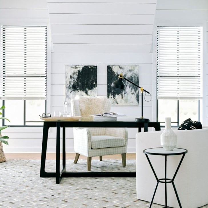 Shown in color Classic White Cordless