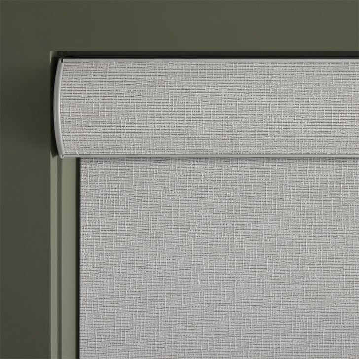 Color: Boulevard Driftwood; Headrail: Cassette Valance