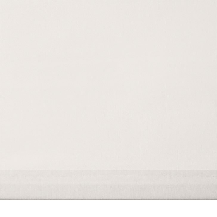 Motorized Light Filtering Roller Shades in the Simply White color.